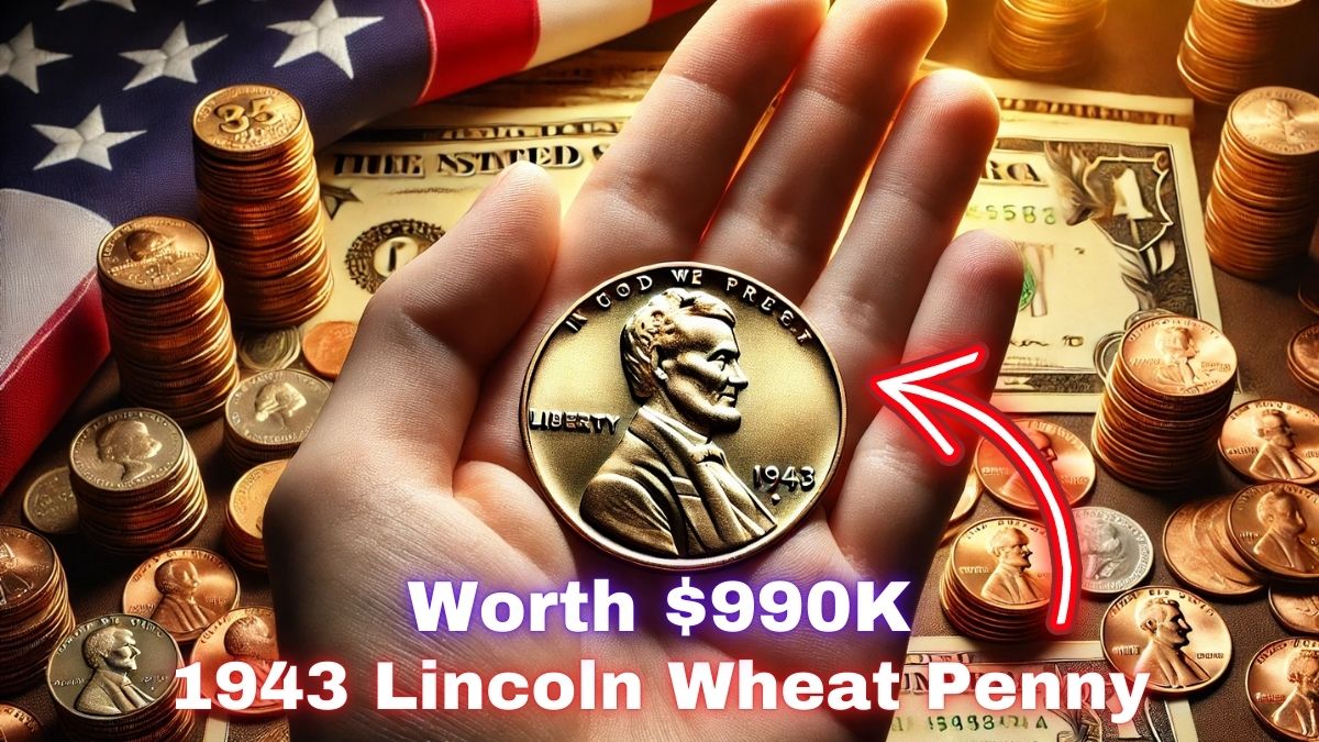 Rare 1943 Lincoln Wheat Penny Worth $990K – How Coin Condition Impacts Value!